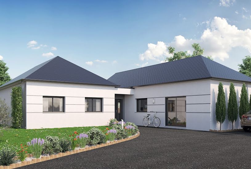  Vente Terrain + Maison - Terrain : 550m² - Maison : 132m² à Champtocé-sur-Loire (49123) 