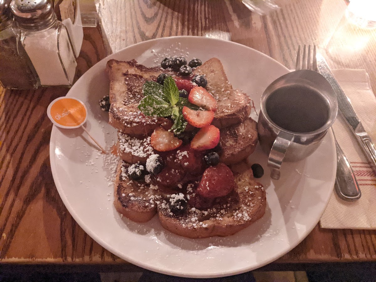 Gluten-Free French Toast at Friedman's Herald Square