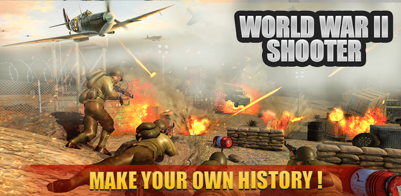 World War WW2 Shooter : Free Shooting Games