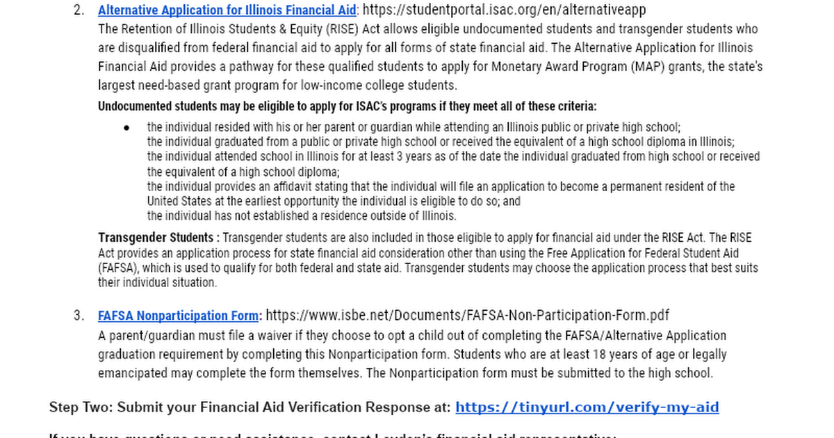  IL FAFSA Mandate_Parent Communication