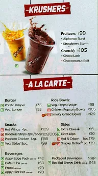 KFC menu 2