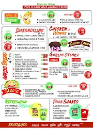 La Pino'z Pizza menu 1