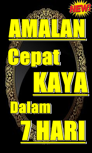 Download AMALAN CEPAT KAYA DALAM 7 HARI KOMPLIT APK for ...