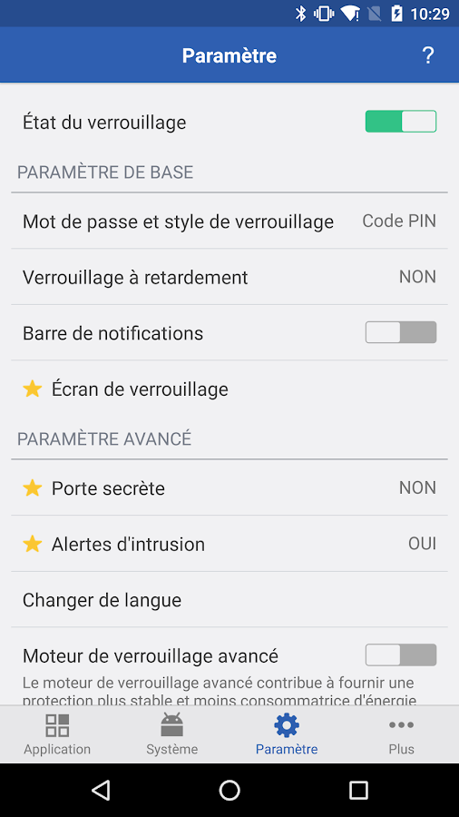   Smart AppLock Pro – Capture d'écran 