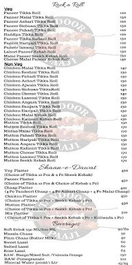 Tandoor Paaji menu 2