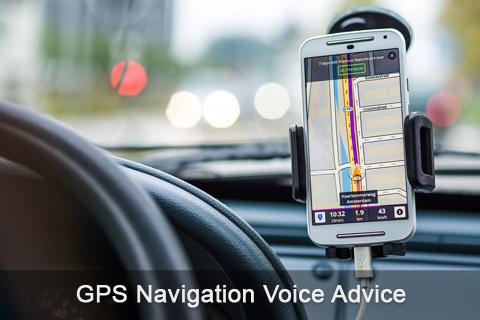 GPS Navigation Voice Advice