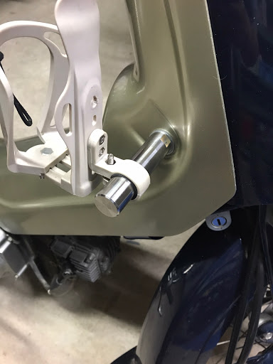 その他 のマウントバー カブ50カスタム スーパーカブ号 ドリンクホルダー 取り付け オリジナルマウントバーに関するカスタム メンテナンスの投稿画像 車のカスタム情報はcartune