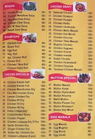 Sultan - Palace Darbar Restaurant menu 5