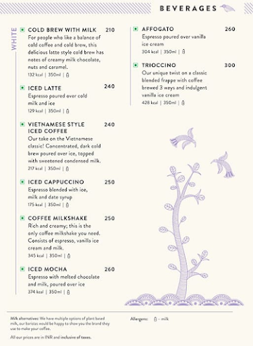 Suchali's Artisan Bakehouse menu 