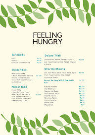 Feeling Hungry menu 1