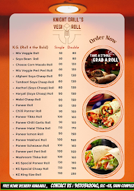 Knight Grill's menu 3