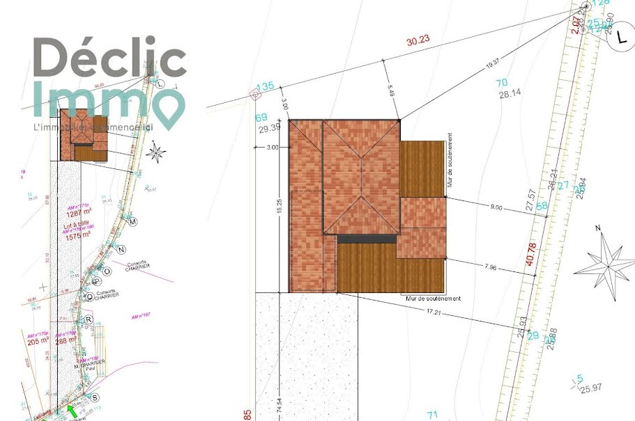 Vente terrain 1 pièce 1575 m² à Moutiers-les-Mauxfaits (85540), 84 700 €