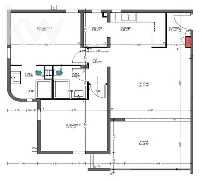 Vente appartement 3 pièces 85 m² à Fort de france (97200), 360 000 €