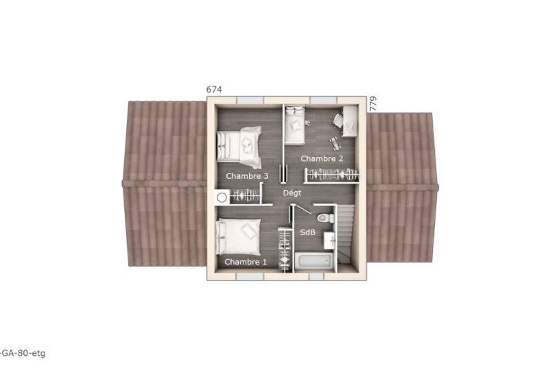  Vente Terrain + Maison - Terrain : 667m² - Maison : 80m² à Castelnaudary (11400) 