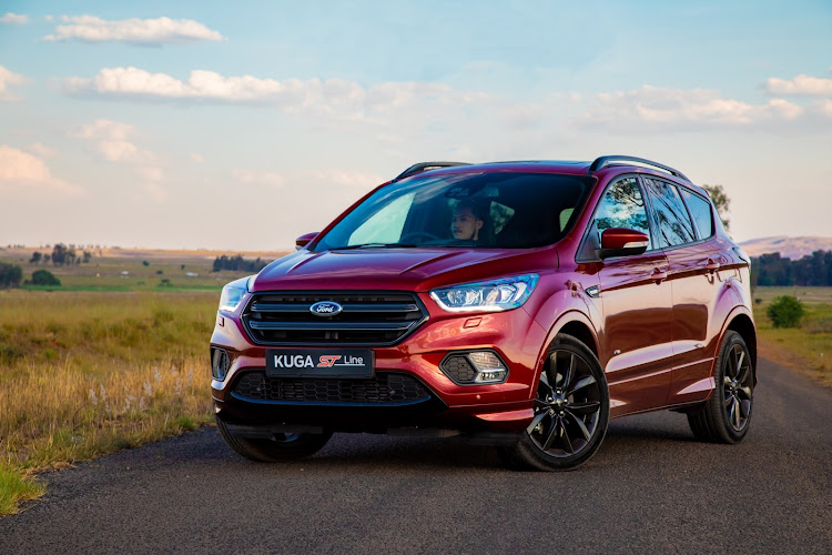 The sporty Ford Kuga 2.0 ST Line