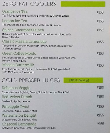 Nutriobox menu 