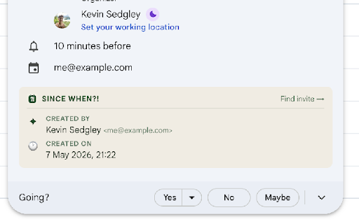 Since When?! screenshot 1