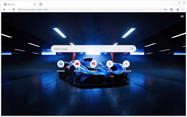 Bugatti Bolide Hintergrundbilder Neuer Tab