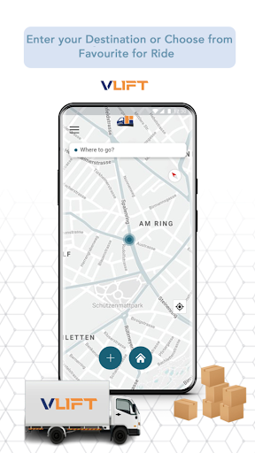 Screenshot VLIFT -Bike Truck Delivery App