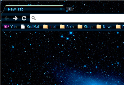 AndromedaBlue2-1920 OpticBlue WISE3 Theme Chrome Extension Image 2