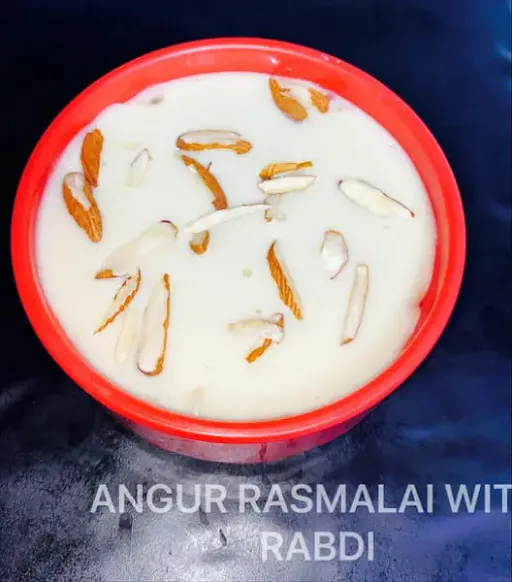 Angoor Rasmalai With Rabdi