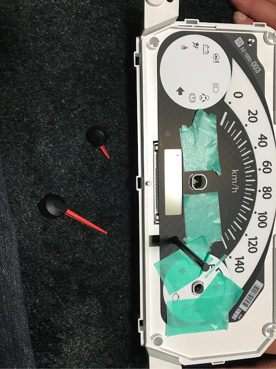 アルトバンのメーターLED打ち替え・アルトバン・DIY・LEDに関するカスタム事例の投稿画像2枚目