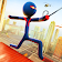 Grand héros de corde Stickman Aventure icon