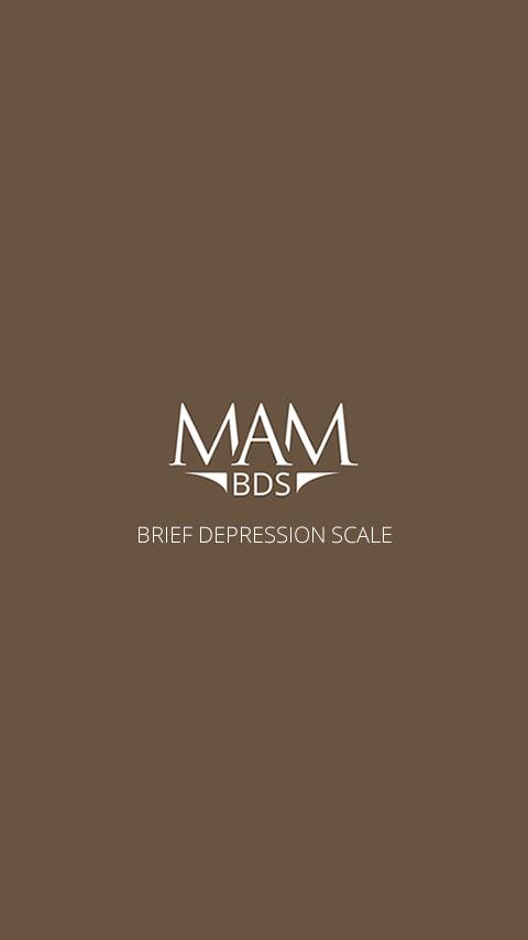 Depression Self Checker Screen 1