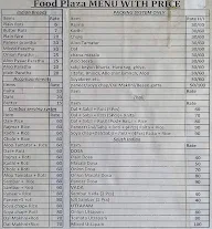 Food Plaza menu 2