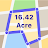 GPS Land Field Area Measure icon