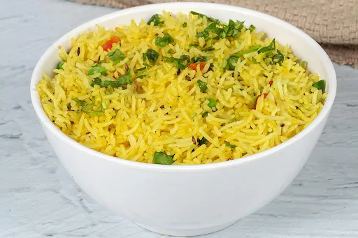 Jeera Pulao With Little Dal