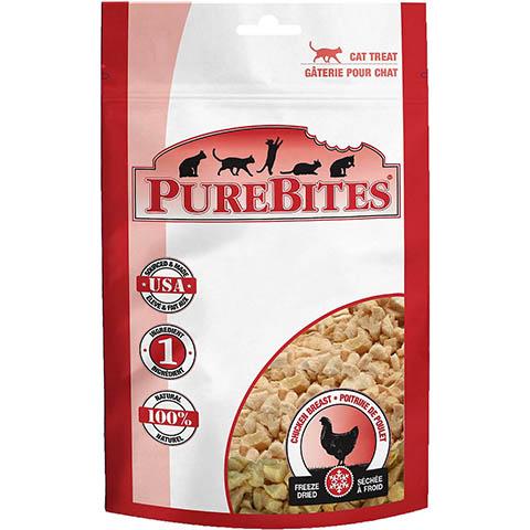 PureBites 닭 가슴살 동결 건조 생 고양이 간식