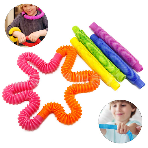 Title 9, Plastic PopTube Coil Fidget Toys for Kids, Crea...