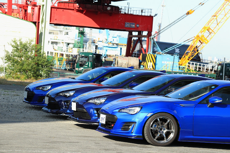 86の遠征・トリトン・みんなブルー・みんな違う🤭に関するカスタム事例の投稿画像5枚目
