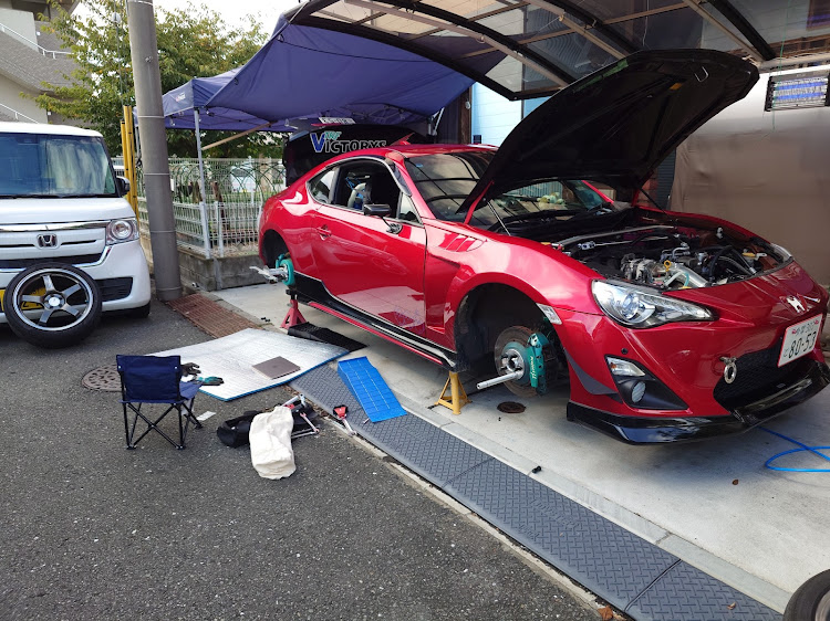 86の柴犬くうた86・1G締め・86/BRZ・アライメント調整に関するカスタム事例の投稿画像1枚目