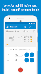  GymRun Journal d'Entraînement et Fitness Tracker – Vignette de la capture d'écran  