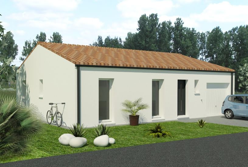  Vente Terrain + Maison - Terrain : 401m² - Maison : 85m² à Blanzay-sur-Boutonne (17470) 