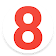 8 Button icon