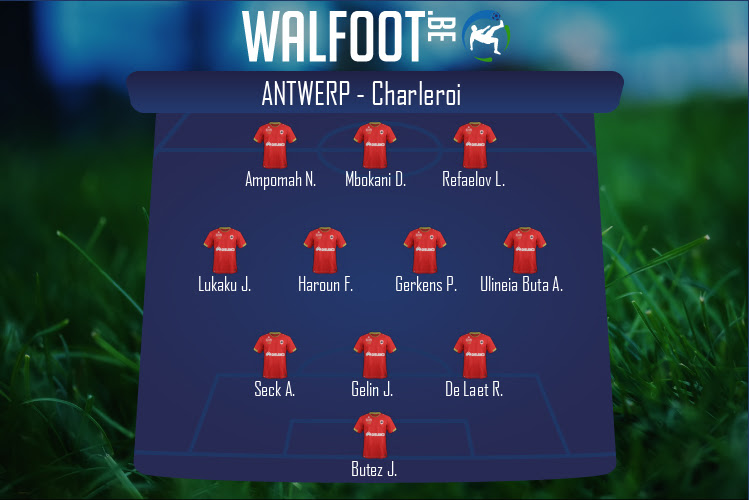 Composition Antwerp | Antwerp - Charleroi (27/12/2020)