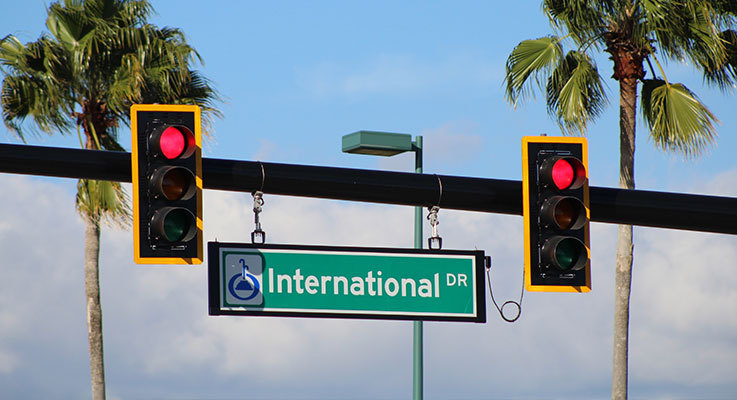 Traffic Lights at International Drive