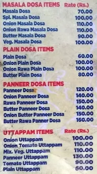 South Indian Cafe menu 3