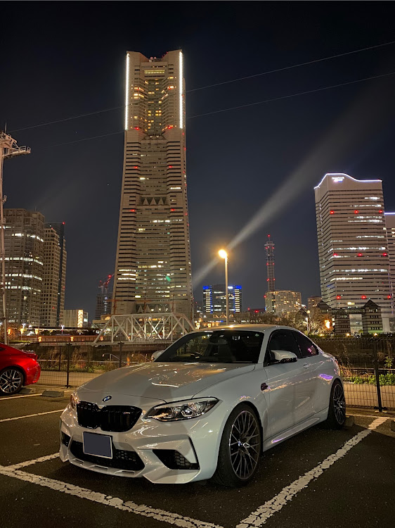 M2 クーペのM2コンペティション・M2・夜景と愛車・ドライブ・横浜みなとみらいに関するカスタム事例の投稿画像1枚目