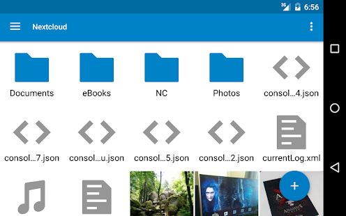 Nextcloud Screenshot