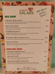 Love For Salads menu 4