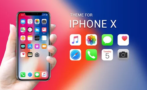 Theme For New Iphone X Hd Ios 11 Skin Themes Android Sovellukset