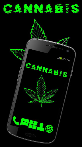 Weed Cannabis Launcher Theme