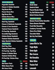 Fit Food 27 menu 1