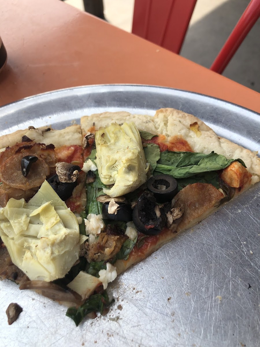 Gluten-Free Pizza at Jersey Boys Pizzeria