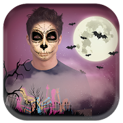 Halloween Makeup And Dressup Photo Effects Editor  Icon