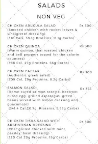 Healthy Cravings menu 4